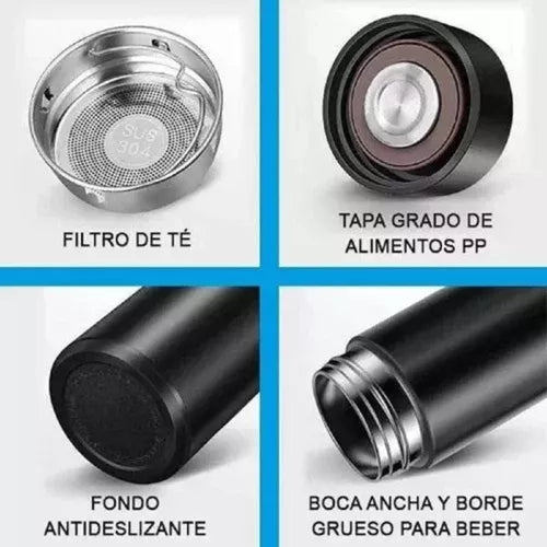 Botella Termica Portatil Inteligente